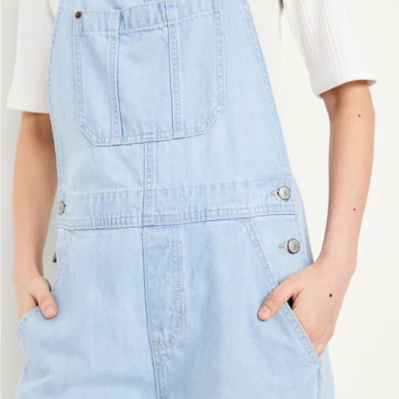 Oversized Wide Leg Overalls - tall - Picture 3 of 7